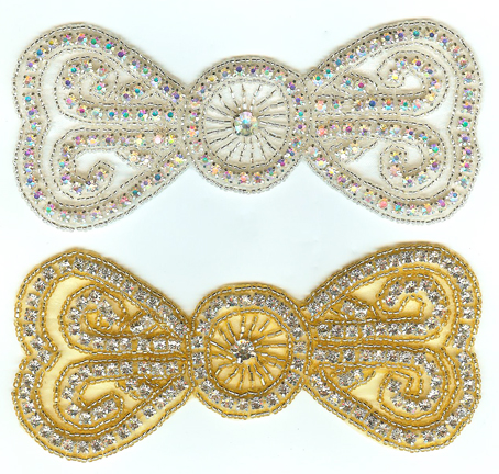 1205 Rhinestone Iron on Applique